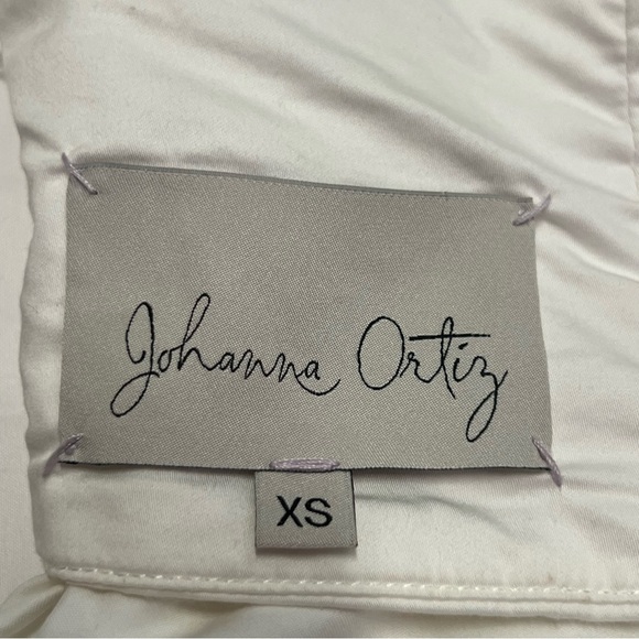 Johanna Ortiz Tulum Off Shoulder Blouse Top White XS - Picture 11 of 16